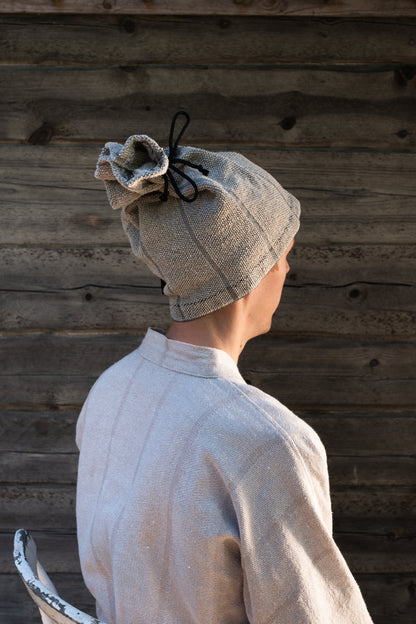 Sauna Hat (linen terry)